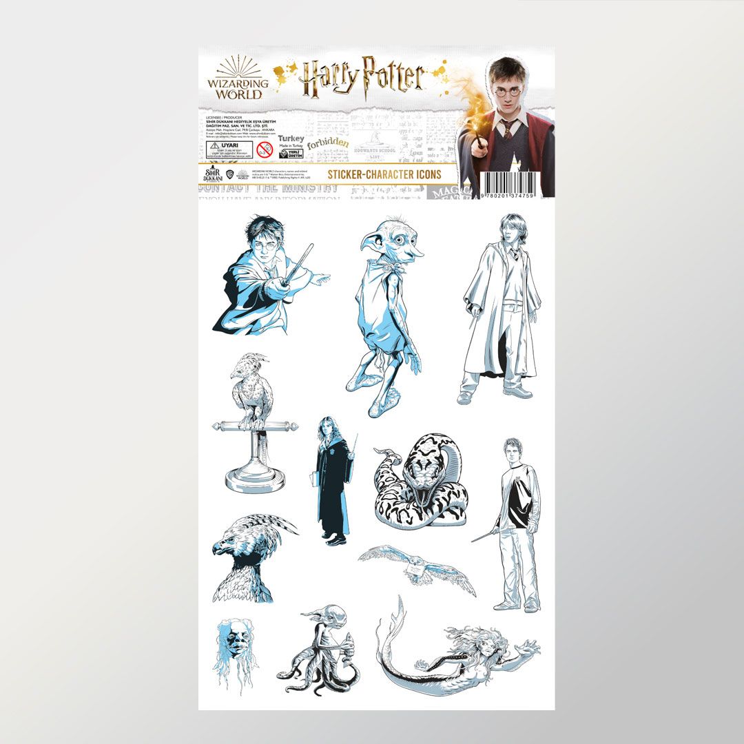 Набор наклеек Harry Potter: Harry Potter Icons Ver.2