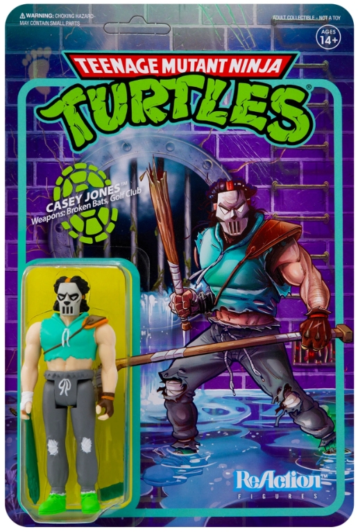 Фигурка ReAction Figure Teenage Mutant: Ninja Turtles – Wave 3 – Casey Jones (9 см)