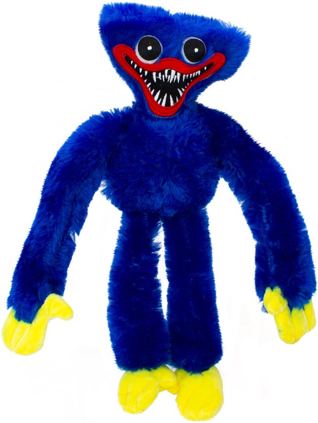 Мягкая игрушка Huggy Wuggy синяя (40см) цена и фото