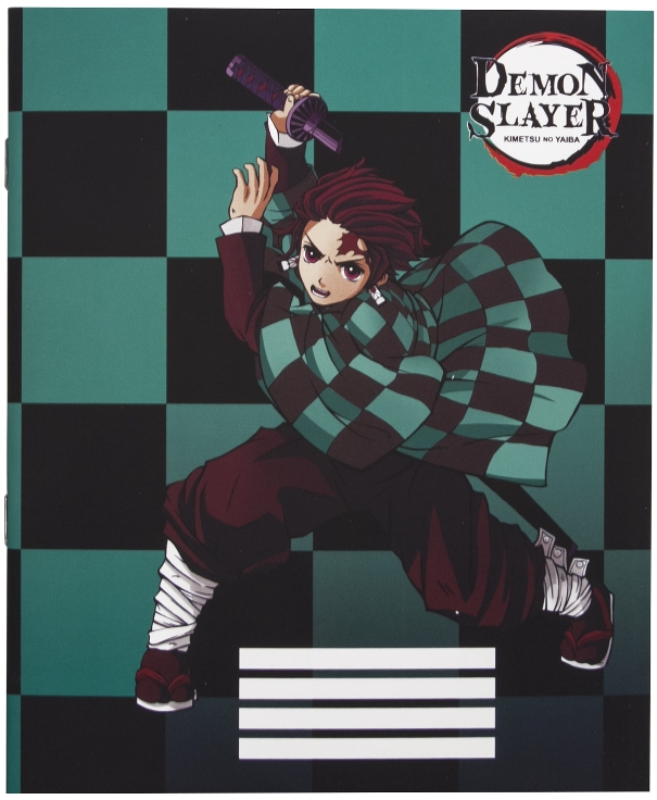 

Тетрадь Demon Slayer: Kimetsu no Yaiba – Tanjiro Kamado V1 (48 листов)