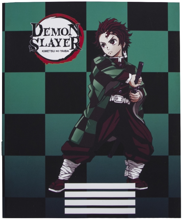 

Тетрадь Demon Slayer: Kimetsu no Yaiba – Tanjiro Kamado V2 (48 листов)