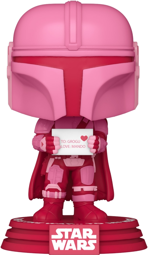 

Фигурка Funko POP Valentines: Star Wars The Mandalorian – Mandalorian Bobble-Head (9,5 см)