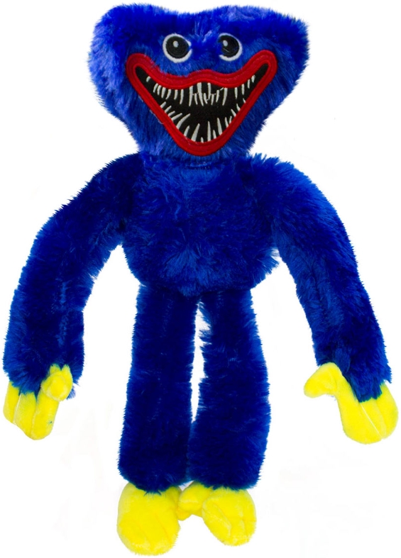 Мягкая игрушка Huggy Wuggy [синяя] (35 см) цена и фото