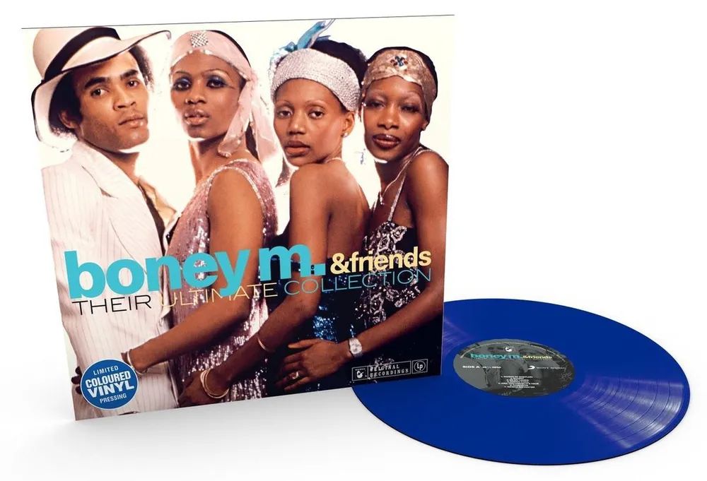 Boney M. – Boney M. and Friends: Their Ultimate Collection. Limited Edition. Coloured Blue Vinyl (LP) цена и фото