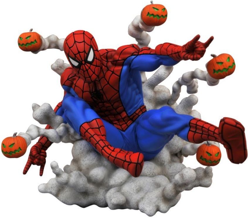 Фигурка Marvel Gallery: Spider-Man – Spider-Man Pumpkin Bombs (15 см) цена и фото