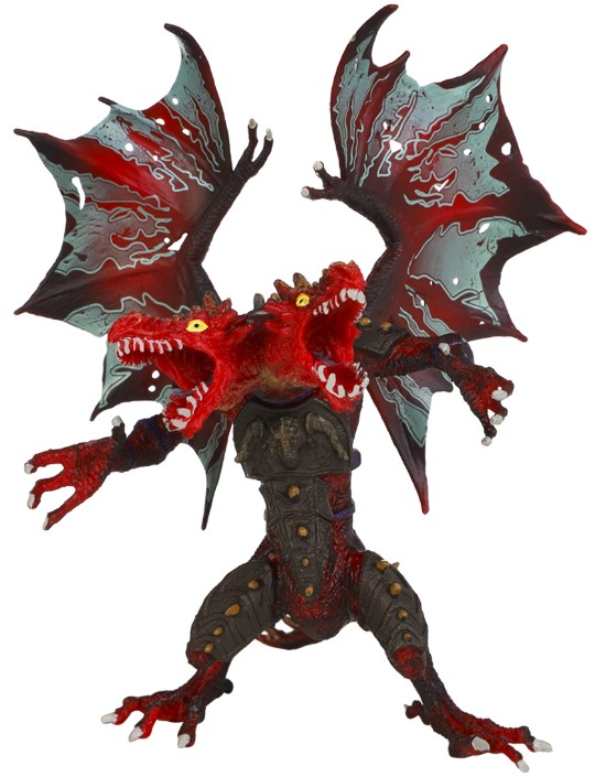 Фигурка Мир драконов: Двухглавый дракон красный (MM217-094)
