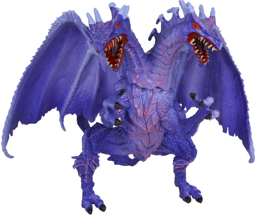 Фигурка Мир драконов: Двухглавый дракон синий (MM217-096)