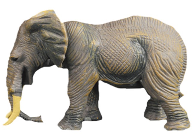 Набор фигурок Мир диких животных: Семья зебр и семья слонов (MM211-238)