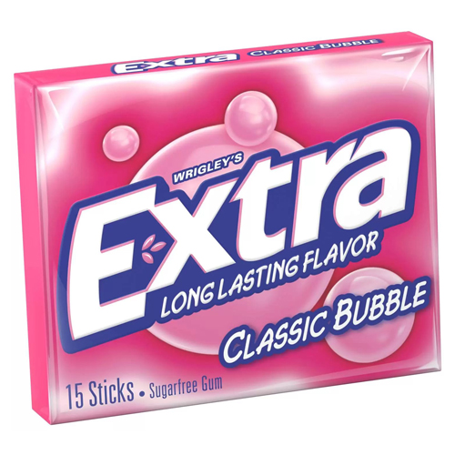 

Жевательная резинка Extra Classic Bubble Gum