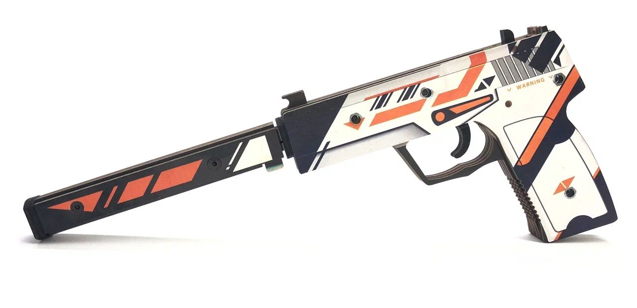 Оружие игровое / резинкострел пистолет ЮСП 2 – Азимов (деревянный)