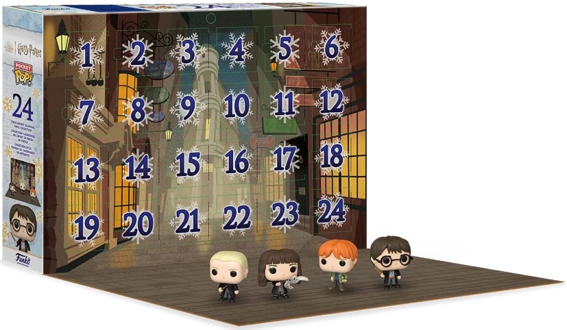 Набор фигурок Funko Pocket POP: Harry Potter Calendar 2022 – Advent Calendar + 24 Mini Vinyl Figures