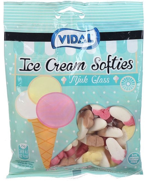 цена Мармелад Vidal: Мороженое (100 г)