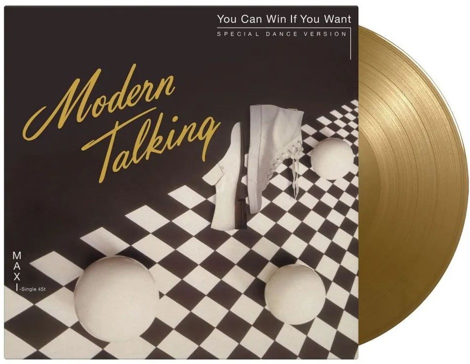 

Modern Talking – You Can Win If You Want. Coloured Gold Vinyl (LP)