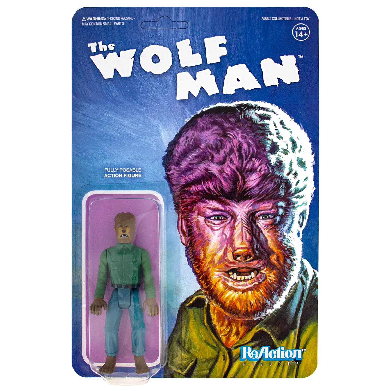 

Фигурка ReAction Figure: Universal Monsters – Wolf Man (9,5 см)