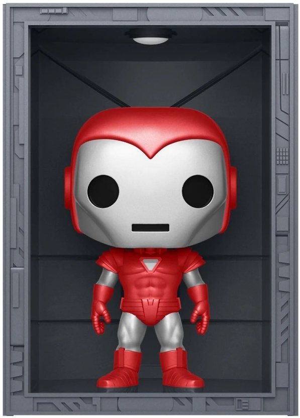 

Фигурка Funko POP Deluxe Marvel: Hall of Armor – Iron Man Model 8 Silver Centurion Exclusive Bobble-Head