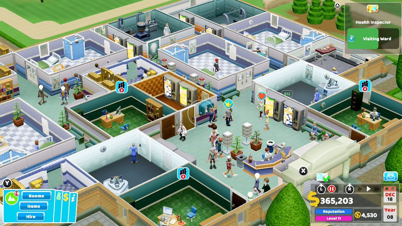 Two Point Hospital [Switch, Цифровая версия] (EU) - купить игру для  Nintendo Switch по цене 0 руб с доставкой в интернет-магазине 1С Интерес