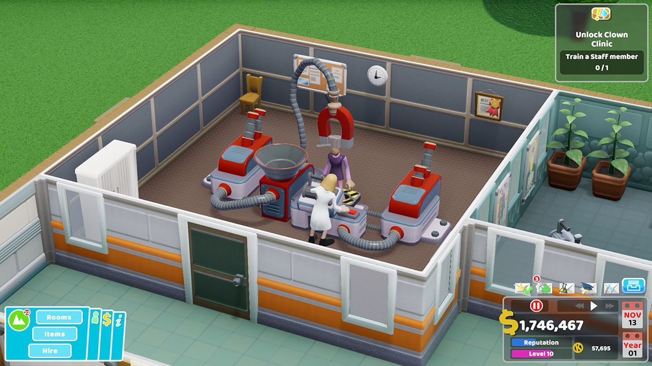 Two Point Hospital [Switch, Цифровая версия] (EU) - купить игру для  Nintendo Switch по цене 0 руб с доставкой в интернет-магазине 1С Интерес