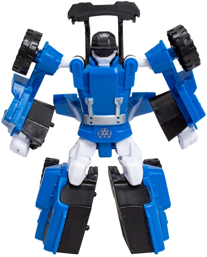 Мини-траснформер Робот–синий внедорожник