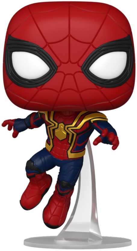 цена Фигурка Funko POP Marvel: Spider-Man No Way Home – Spider-Man Leaping Tom Holland Bobble-Head (9,5 см)