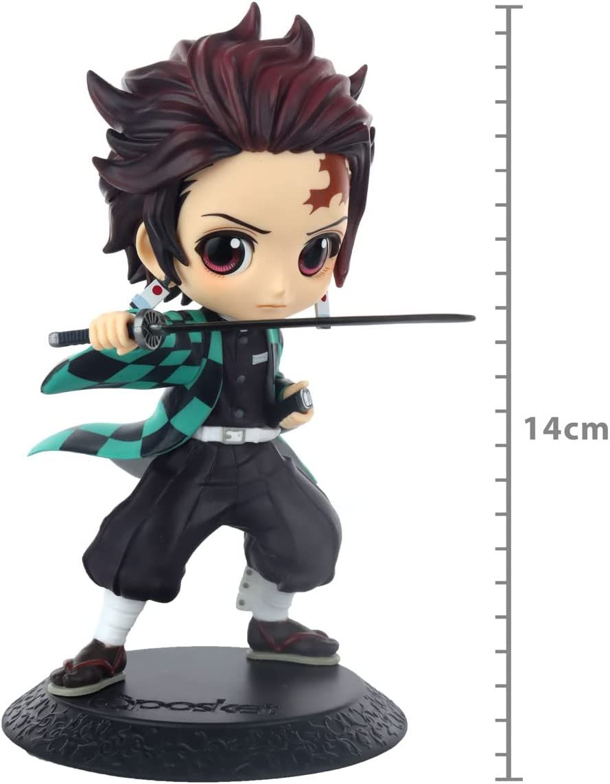 Фигурка Q Posket Demon Slayer: Kimetsu no Yaiba – Tanjiro Kamado [Version  III A] (14 см) - купить по цене 990 руб с доставкой в интернет-магазине 1С  Интерес