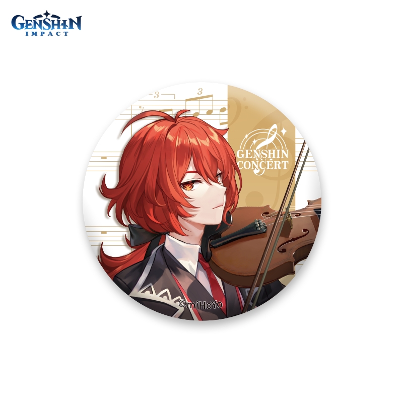 

Значок Genshin Impact: Concert Melodies – Of An Endless Journey Diluc Can Badge