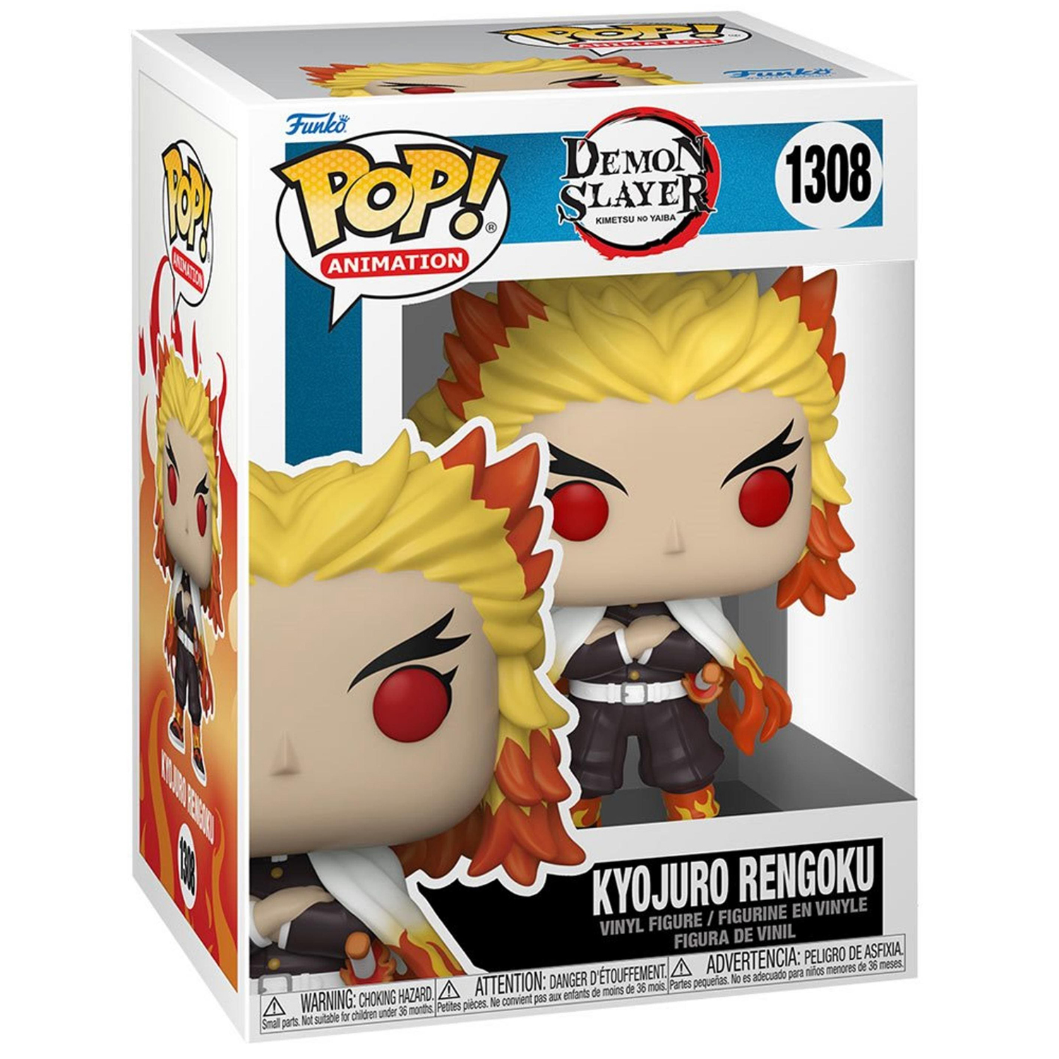 Фигурка Funko POP Animation: Demon Slayer: Kimetsu no Yaiba – Kyojuro  Rengoku (9,5 см) - купить по цене 2299 руб с доставкой в интернет-магазине  1С Интерес