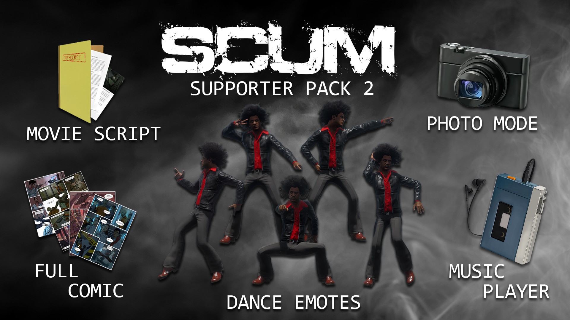 SCUM: Supporter Pack 2 (дополнение) [PC, Цифровая версия] - купить  компьютерную игру по цене 584 руб в интернет-магазине 1С Интерес