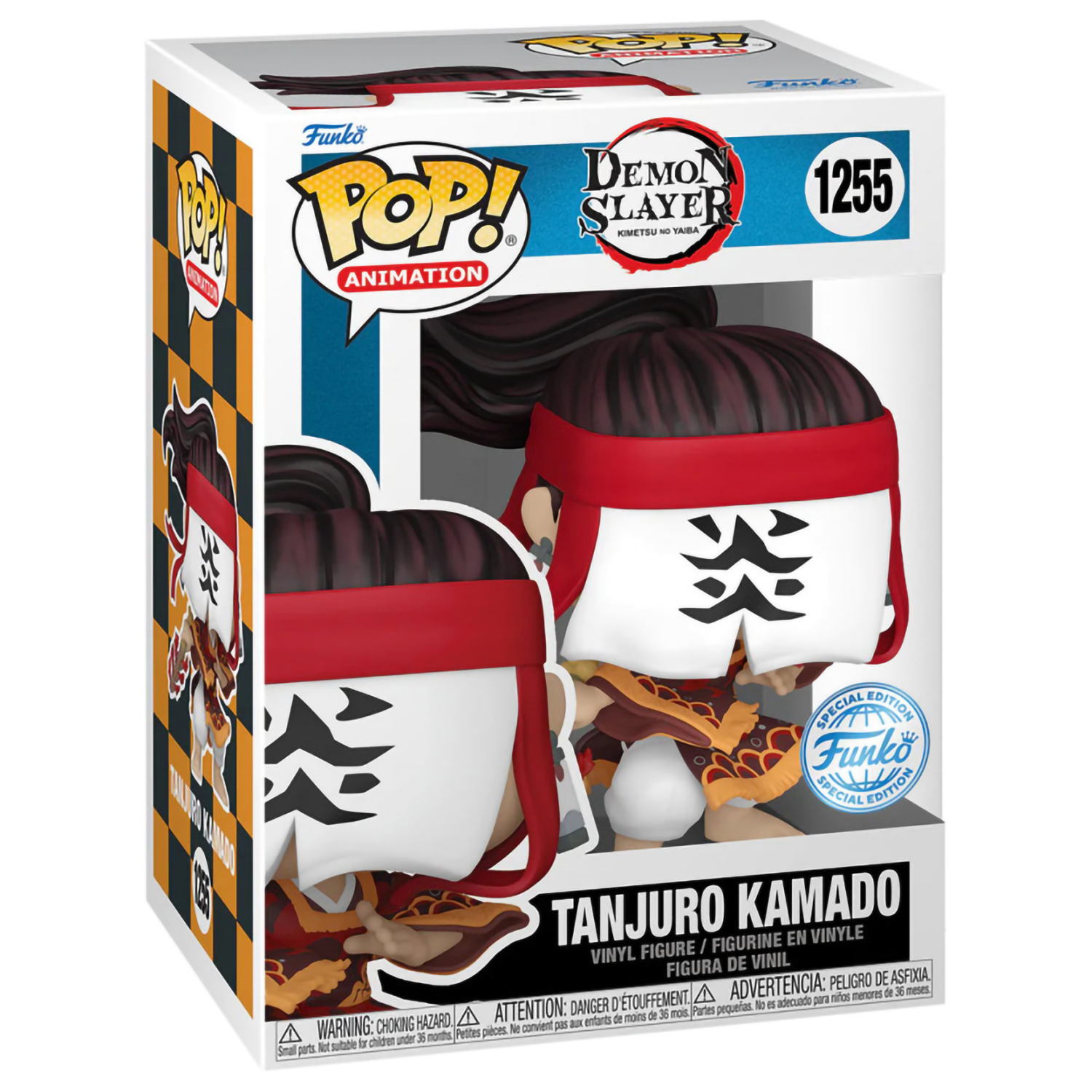 Фигурка Funko POP Animation: Demon Slayer – Kimetsu no Yaiba Tanjuro Kamado  Dance Of The Sun God Exclusive (9,5 см) - купить по цене 2399 руб с  доставкой в интернет-магазине 1С Интерес