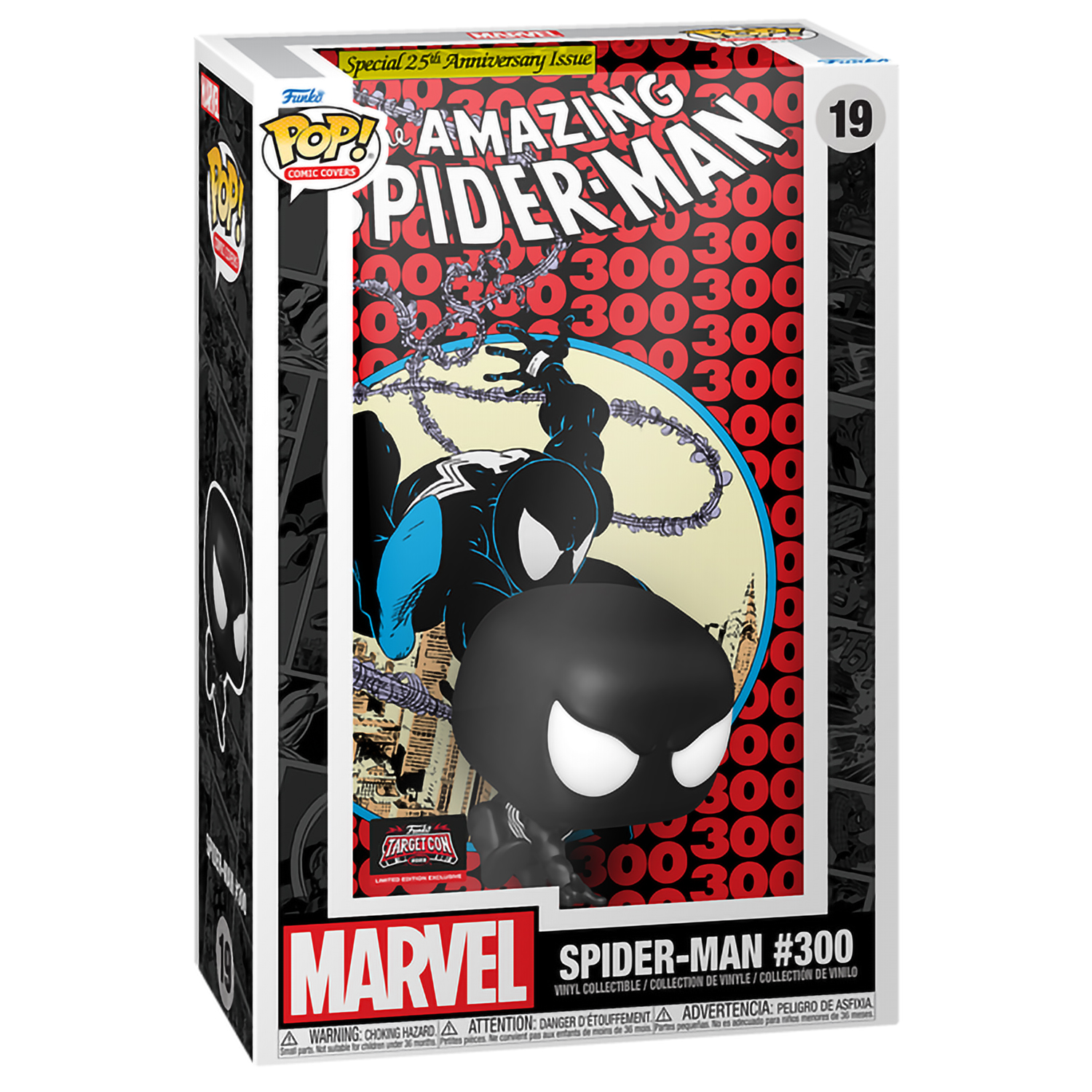 Фигурка Funko POP Comic Covers: Marvel – The Amazing Spider-Man #300  Exclusive (9,5 см) - купить по цене 3999 руб с доставкой в  интернет-магазине 1С Интерес