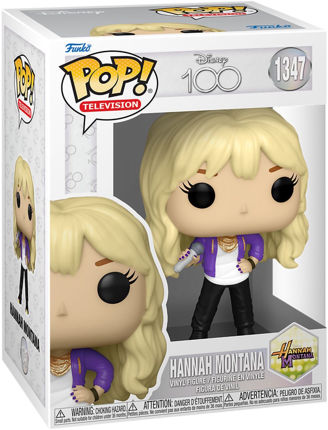 Фигурка Funko POP Television Disney 100: Hannah Montana – Hannah Montana  (9,5 см) - купить по цене 2099 руб с доставкой в интернет-магазине 1С  Интерес