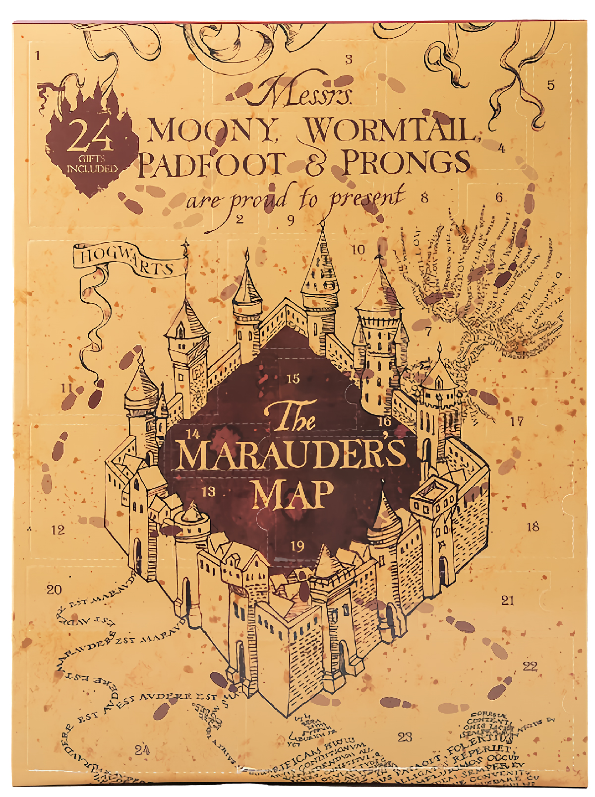 Подарочный набор Advent Calendar 2023: Harry Potter – Карта мародёров