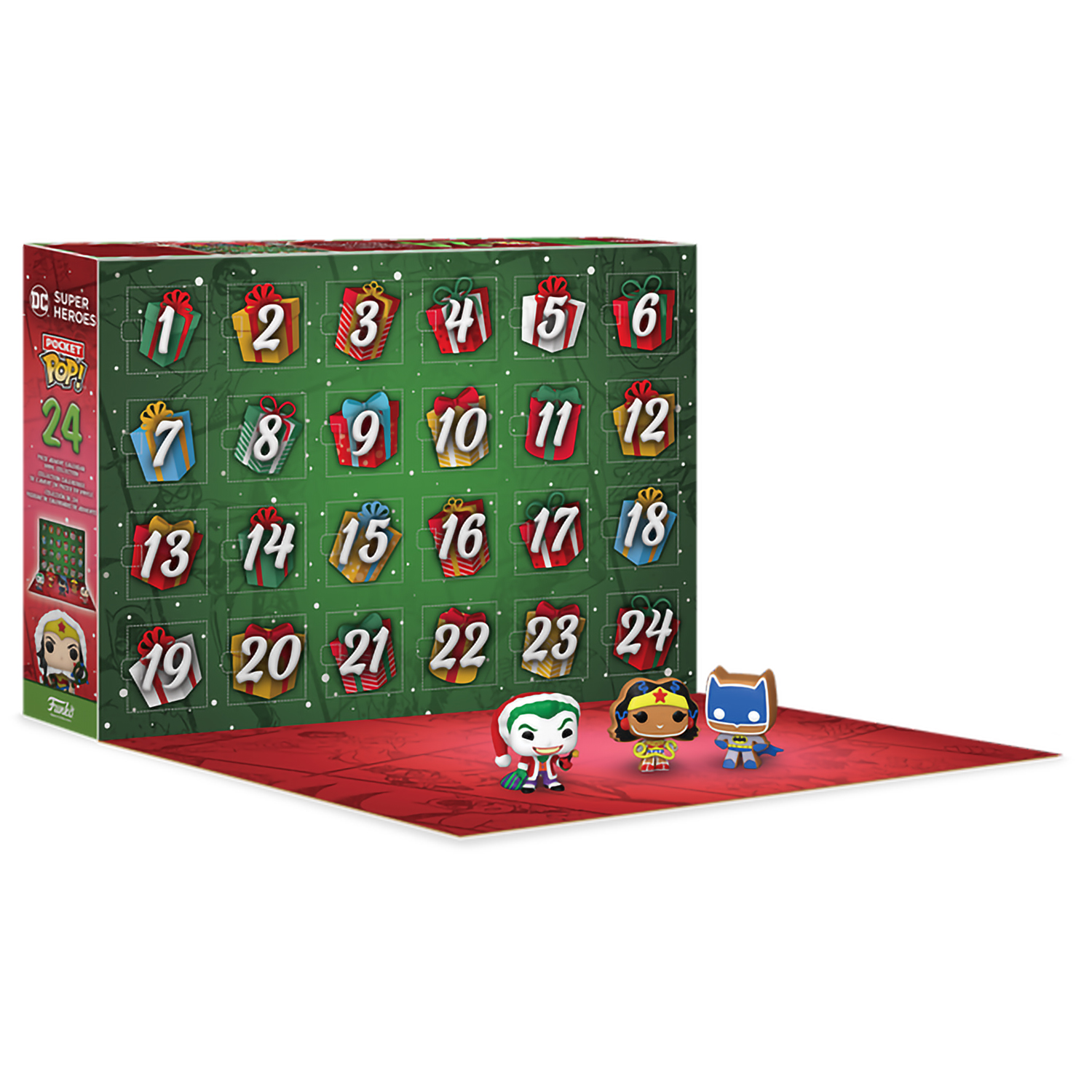 Набор фигурок Funko Pocket POP DC Super Heroes Advent Calendar 2023