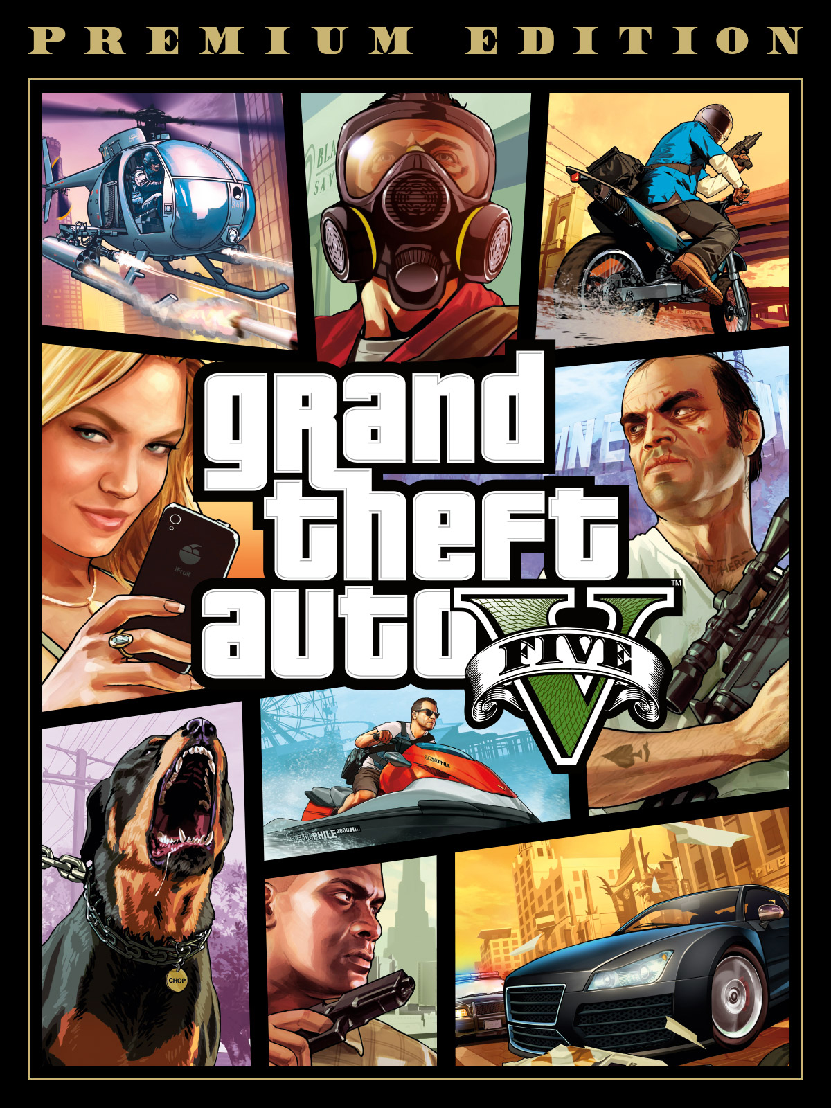 Grand Theft Auto V: Premium Online Edition (Rockstar Games Launcher) [PC, Цифровая версия] (Цифровая версия)