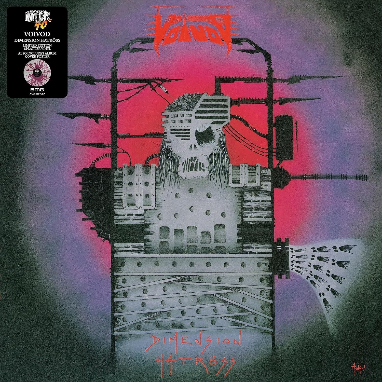 

Voivod – Dimension Hatross. White Purple Splatter Vinyl (LP)