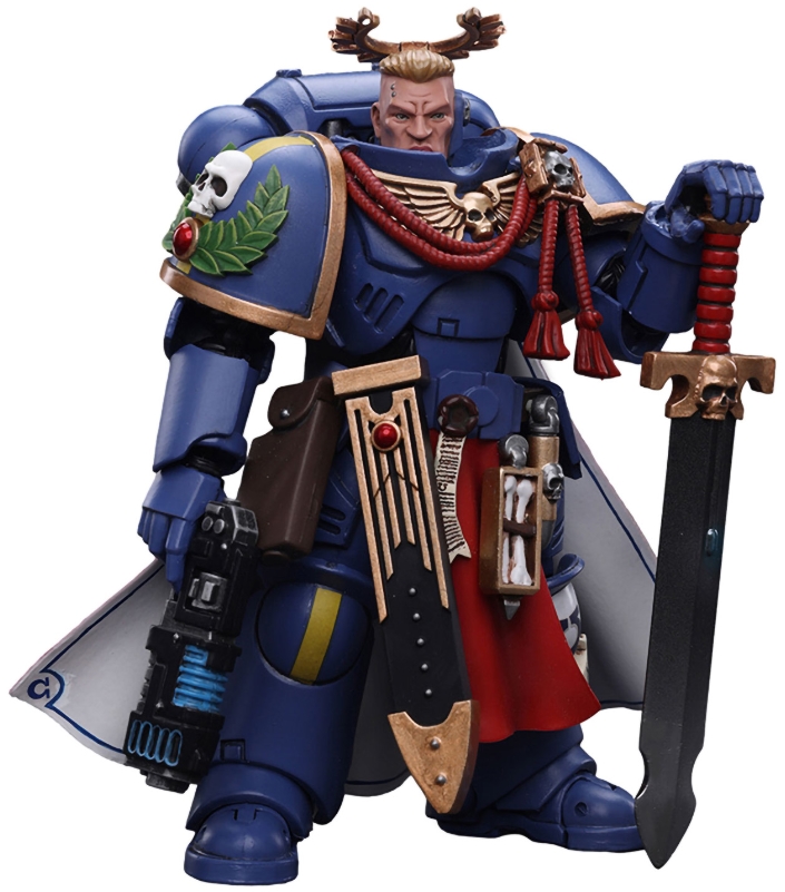 Фигурка Warhammer 40 000: Ultramarines – Primaris Captain with Power Sword and Plasma Pistol 1:18 (12 см)