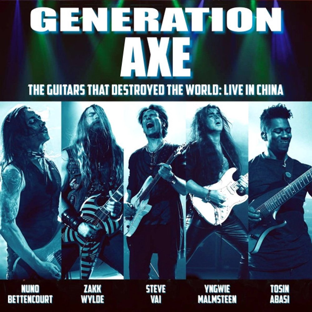 Generation Axe – The Guitars That Destroyed The World: Live In China (RU)(CD) компакт диски epic the allman brothers band an evening with the allman brothers band first set cd