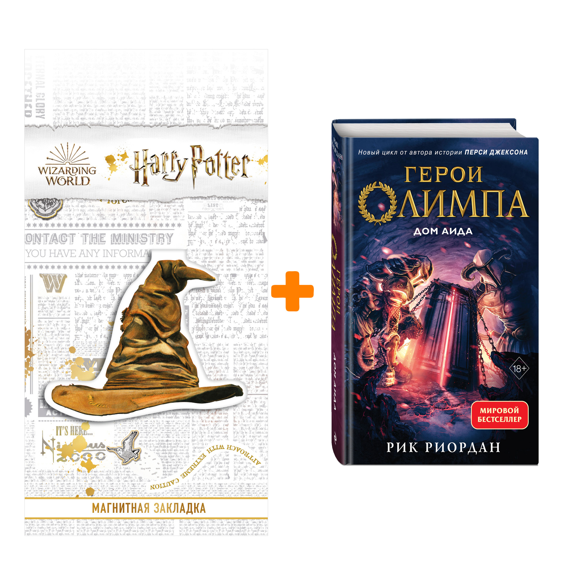 Набор Герои Олимпа. Книга 4. Дом Аида. Рик Риордан + Закладка Harry Potter  Распределяющая шляпа магнитная - купить по цене 820 руб с доставкой в  интернет-магазине 1С Интерес