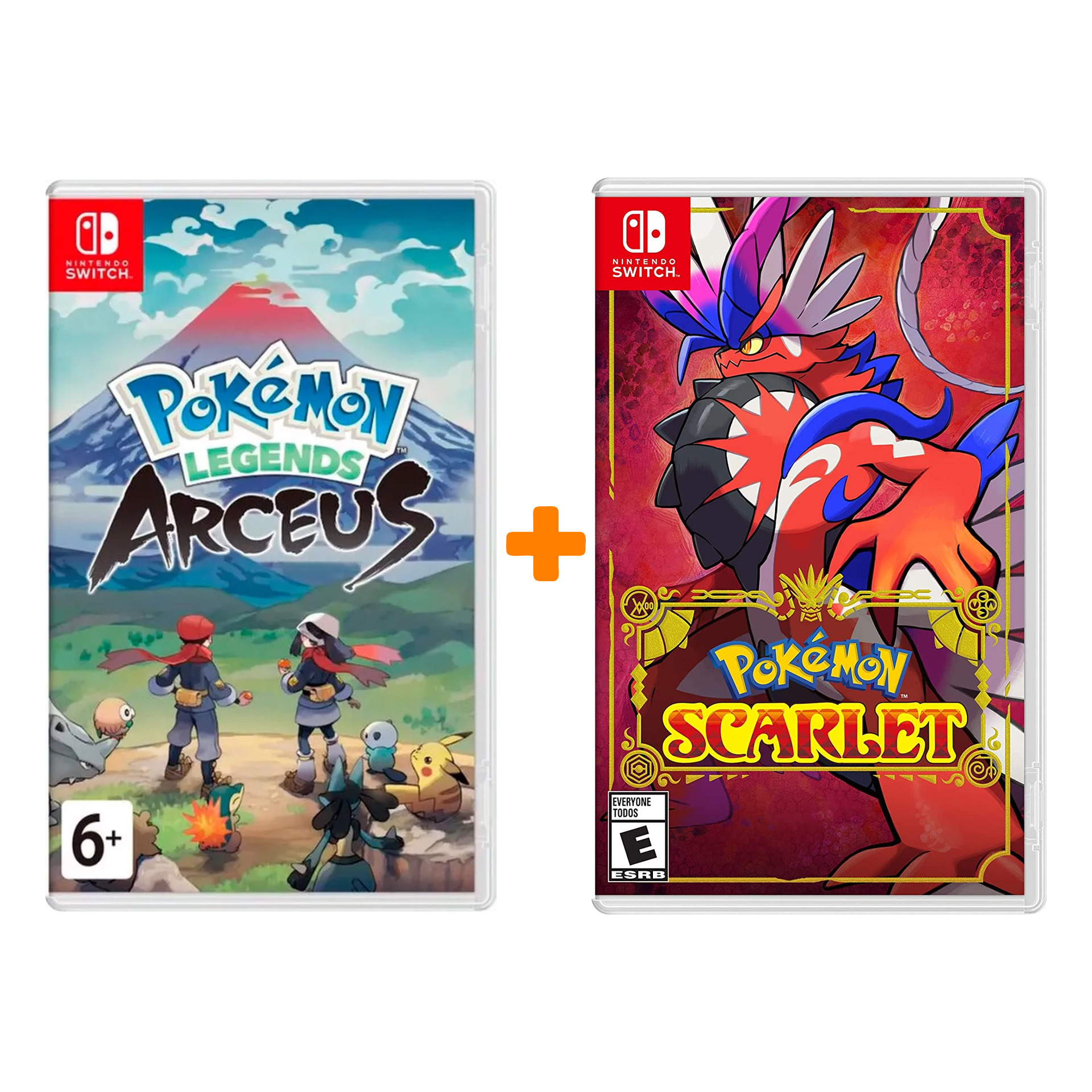 

Pokemon Scarlet [Switch] + Pokemon Legends: Arceus [Nintendo Switch] – Набор