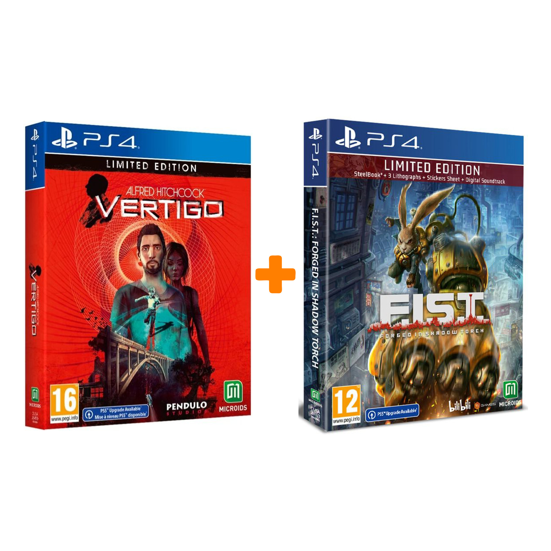 

Alfred Hitchcock – Vertigo. Limited Edition [PS4] + F.I.S.T.: Forged In Shadow Torch. Limited Edition [PS4] – Набор