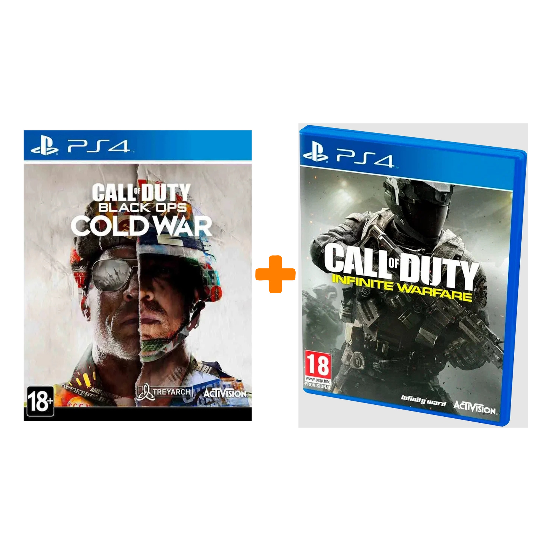 

Call of Duty: Black Ops Cold War [PS4] + Call of Duty: Infinite Warfare [PS4] – Набор