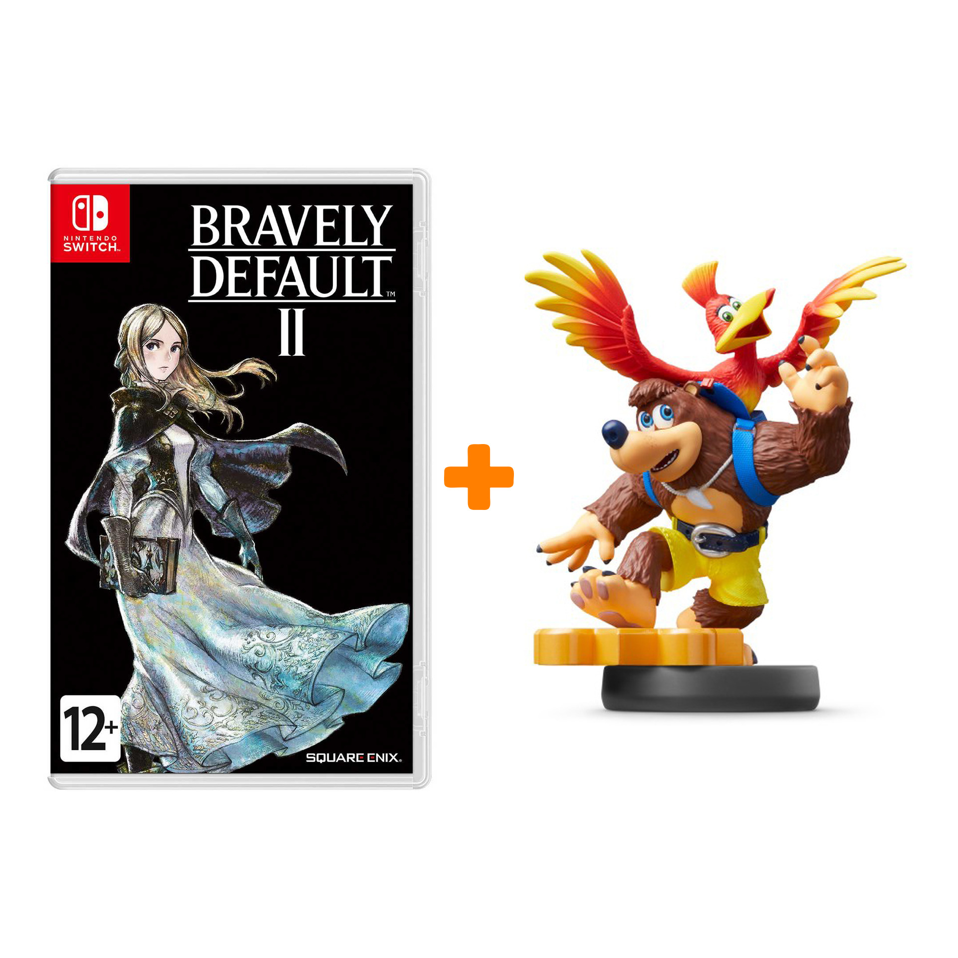 

Набор Bravely Default II [Switch, английская версия] + amiibo Банджо и Казуи