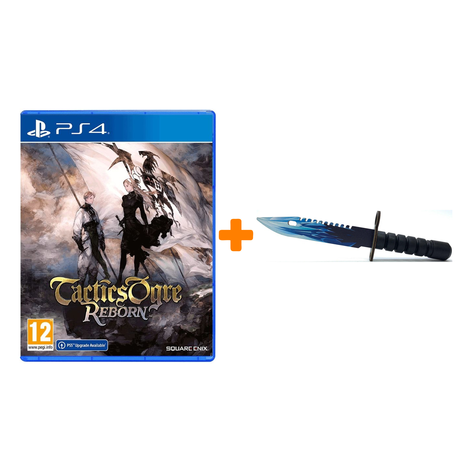 

Набор Tactics Ogre: Reborn [PS4, английская версия] + Оружие игровое штык-нож М9 Байонет 2 Драгон Гласс деревянный