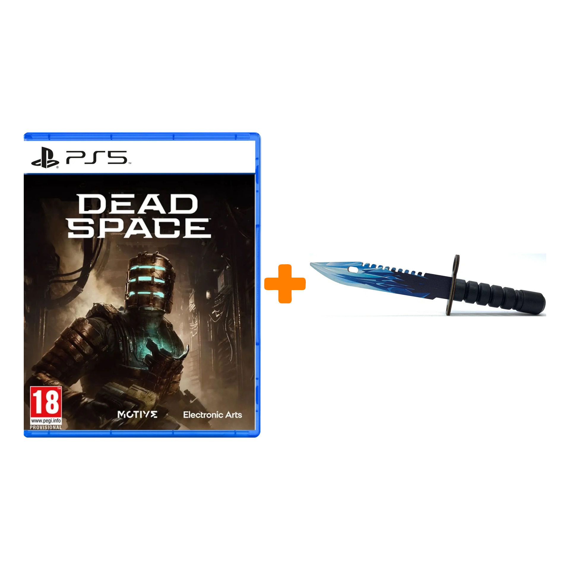 

Набор Dead Space Remake [PS5, английская версия] + Оружие игровое штык-нож М9 Байонет 2 Драгон Гласс деревянный