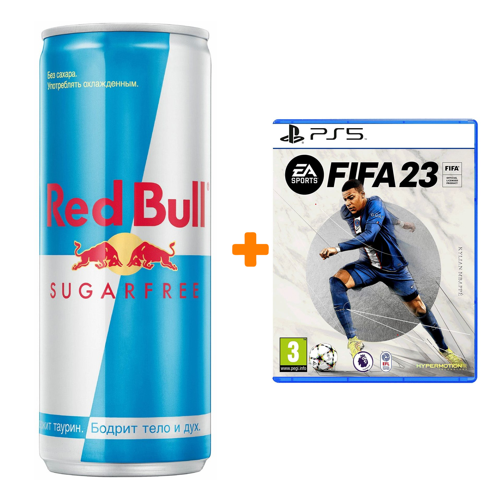 

Набор FIFA 23 [PS5, русская версия] + Напиток энергетический Red Bull Без сахара 250мл