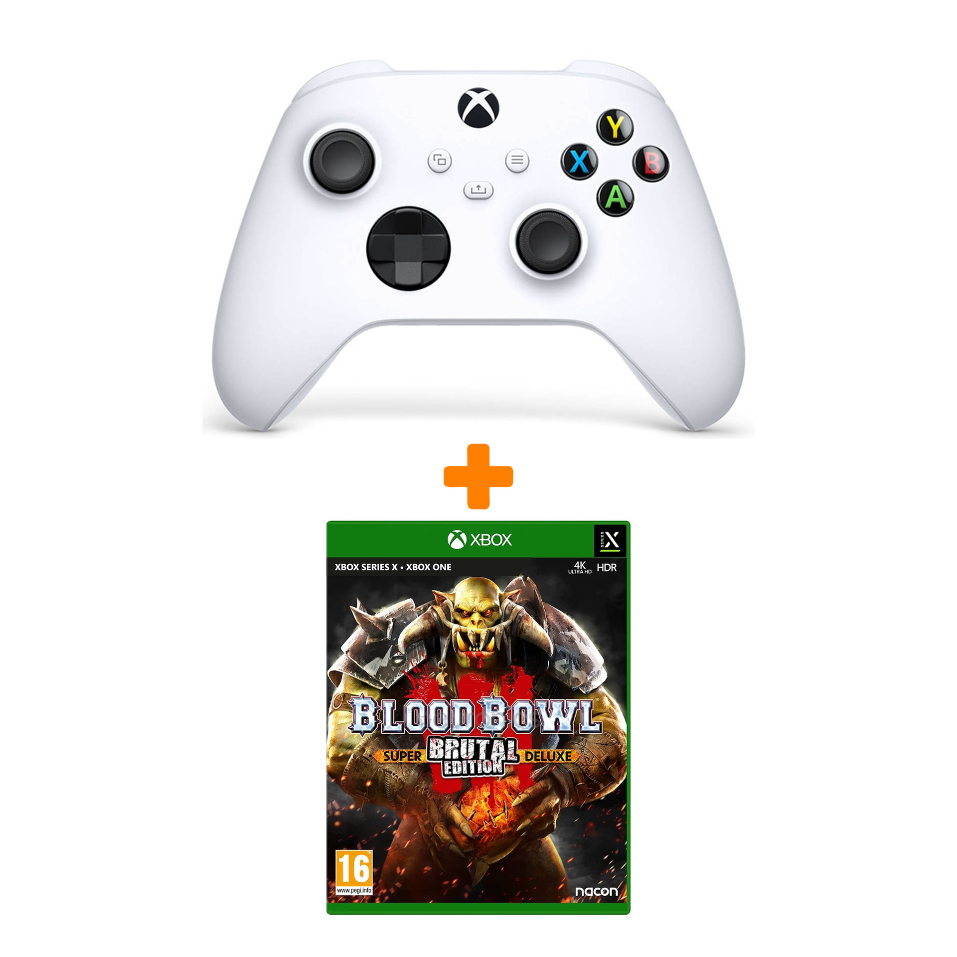 

Набор Blood Bowl 3. Super Brutal Deluxe Edition [Xbox, русские субтитры] + Xbox X: Геймпад Белый (QAS-0001)