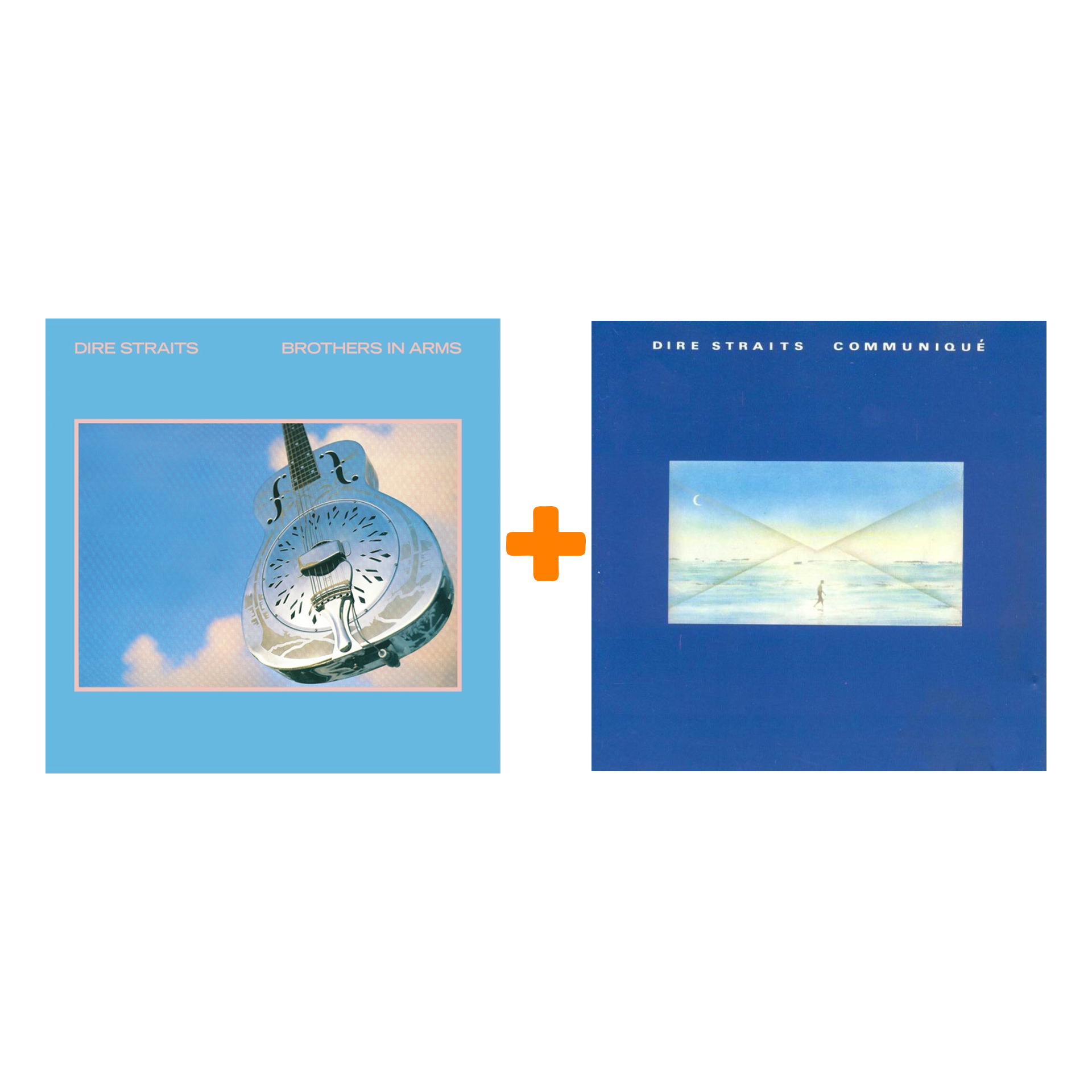 Набор для меломанов «Поп»: Dire Straits – Brothers In Arms (2 LP) + Dire Straits – Communique (LP)