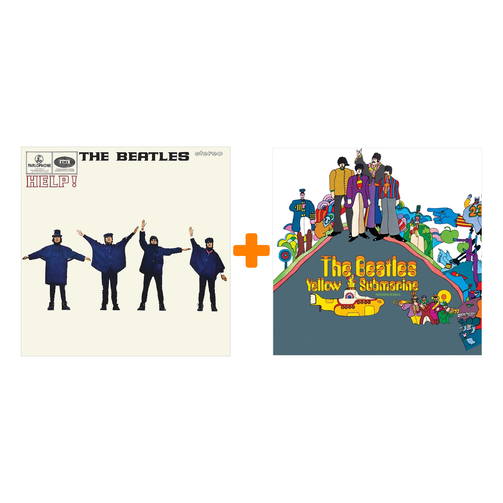 The Beatles – Yellow Submarine Original Recording Remastered (LP) + Help! Original Recording Remastered (LP) Комплект