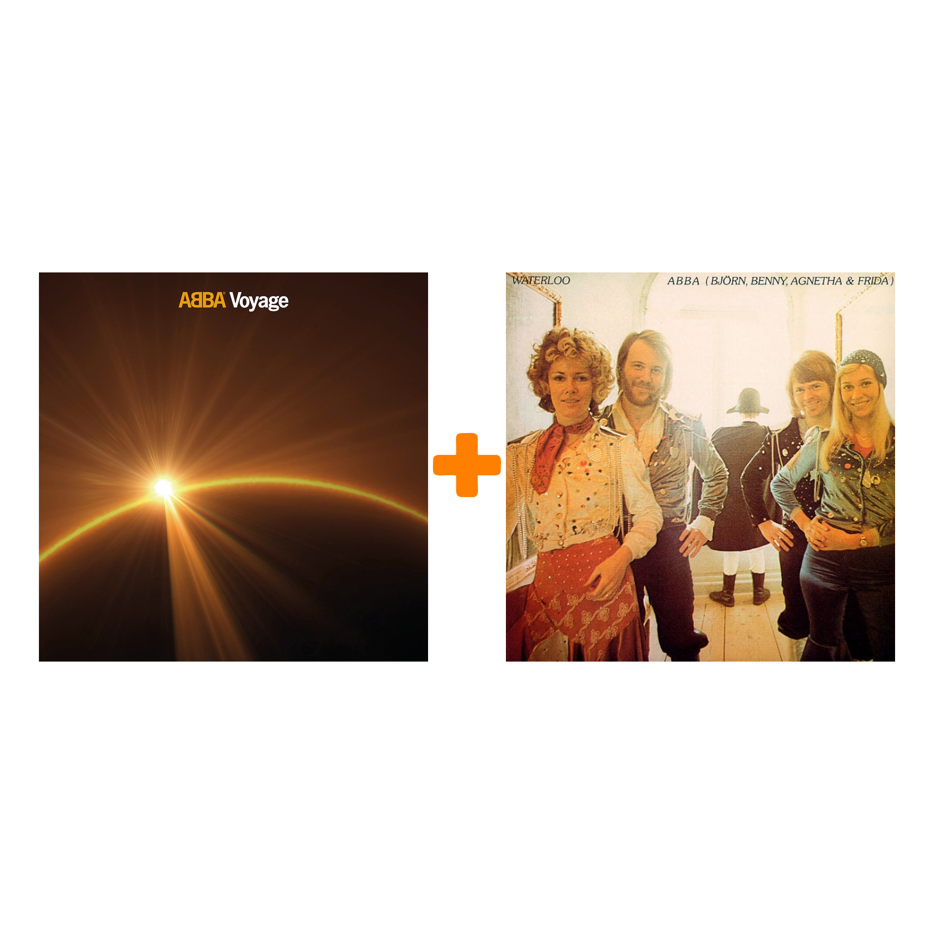 ABBA – Waterloo (LP) + Voyage (LP) Комплект