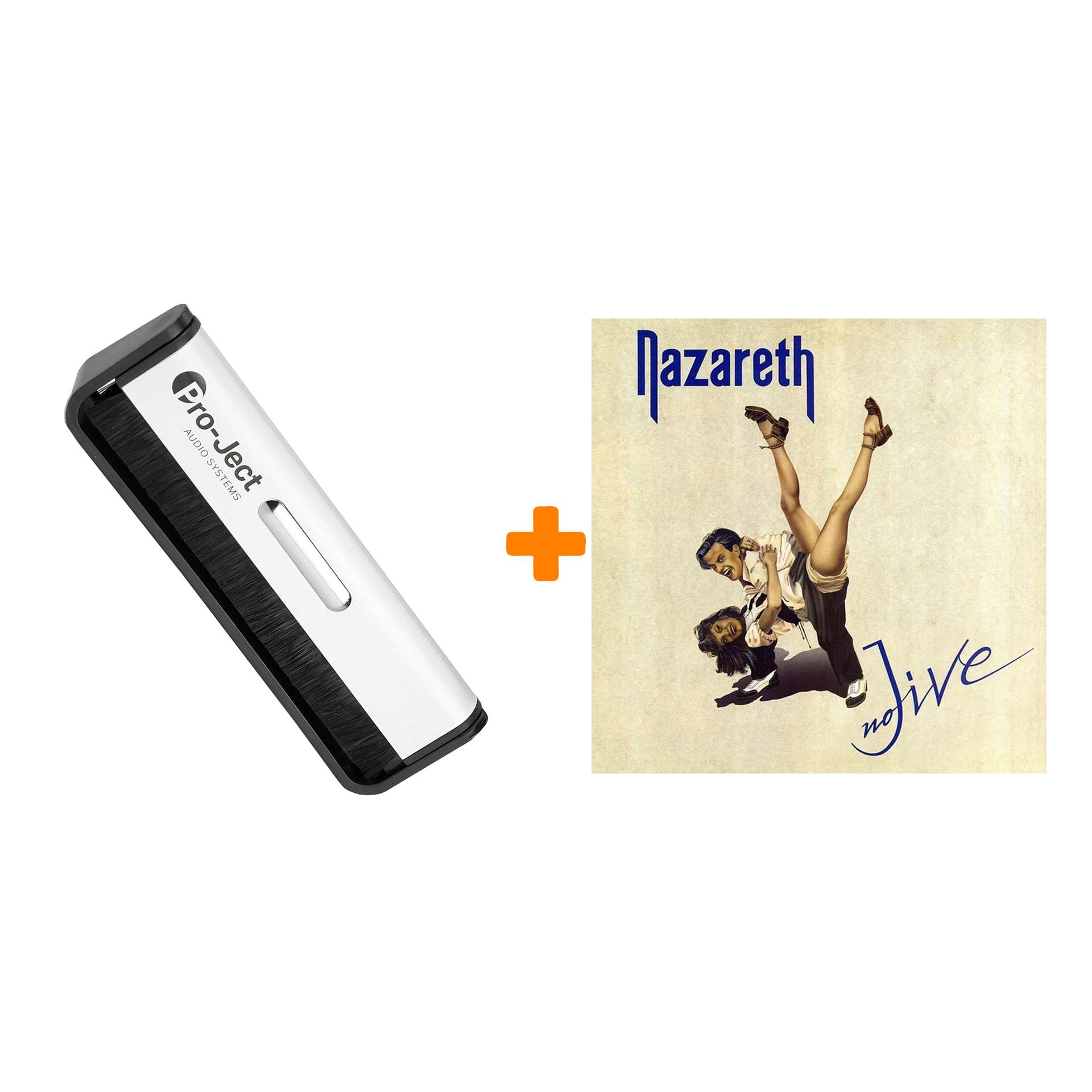 

NAZARETH No Jive Clear Vinyl LP + Щетка для LP Brush It Набор