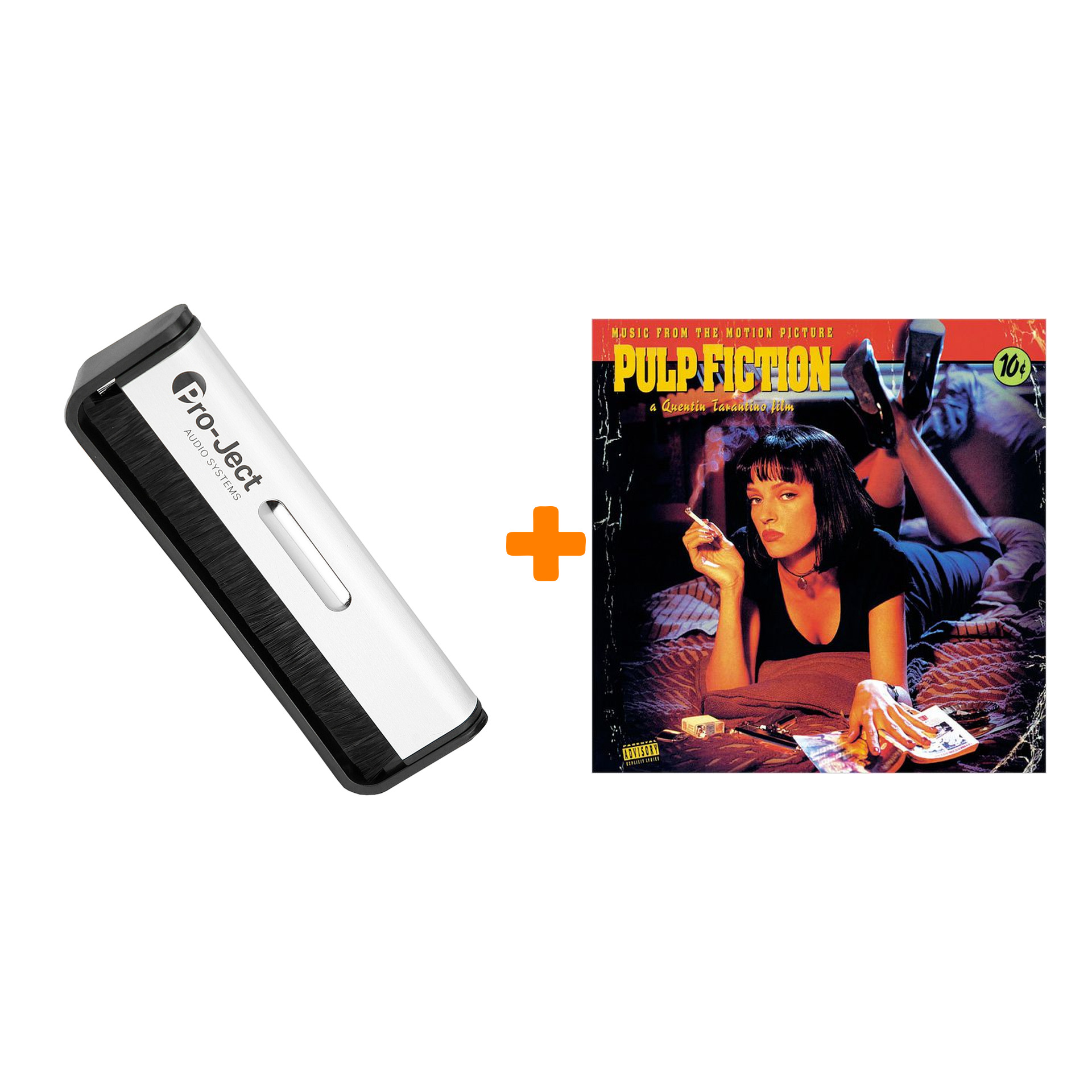 

OST Pulp Fiction LP + Щетка для LP Brush It Набор